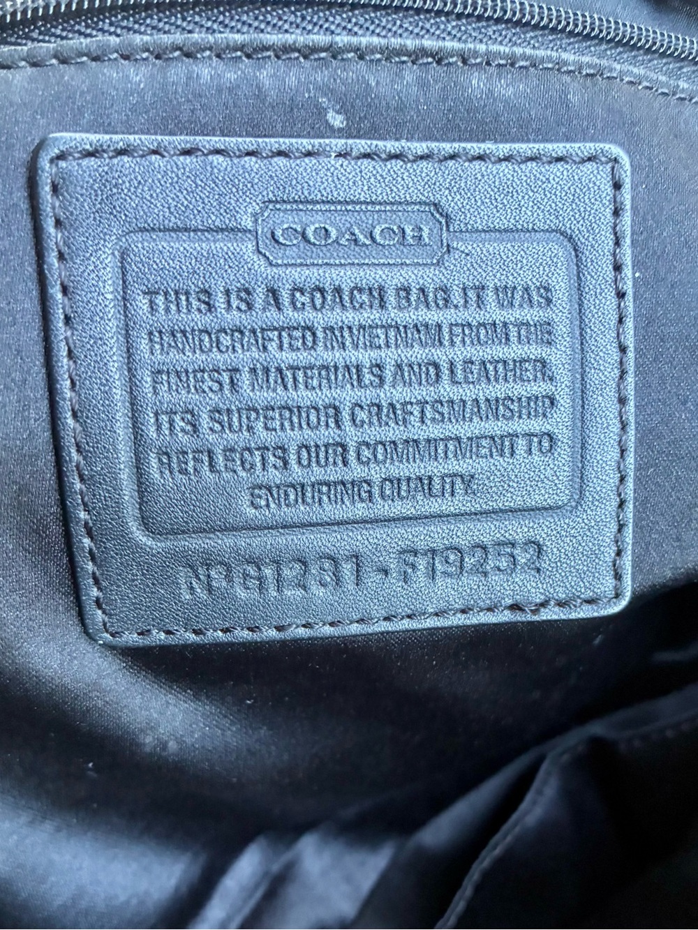 đ¤ COACH Black Leather Shoulder Bag | Pebble leather | Spacious + SUPPA Clean!⨠- Picture 10 of 10